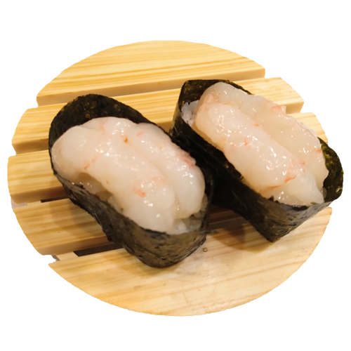 ぼたん海老軍艦　わさび抜き