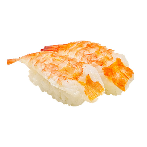 蒸しえび　わさび抜き