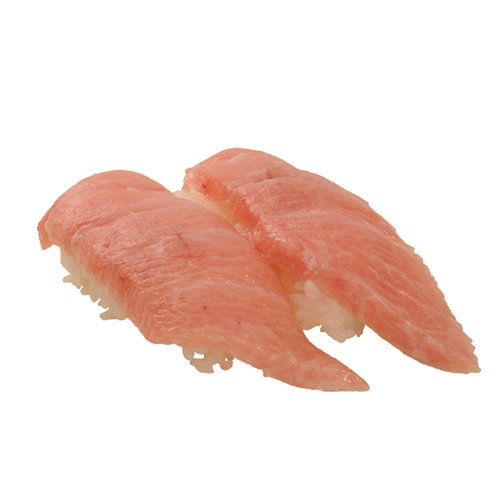 生本まぐろ大とろ　わさび抜き
